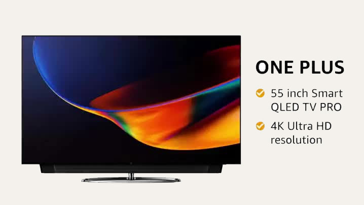 OnePlus 138.8 Cm (55 Inches) Q1 Model 4K QLED TV
