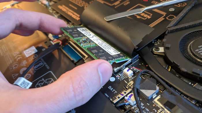 Steps for Upgrading to an SSD