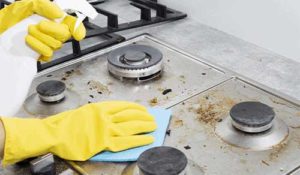 Cleaning Gas Stove