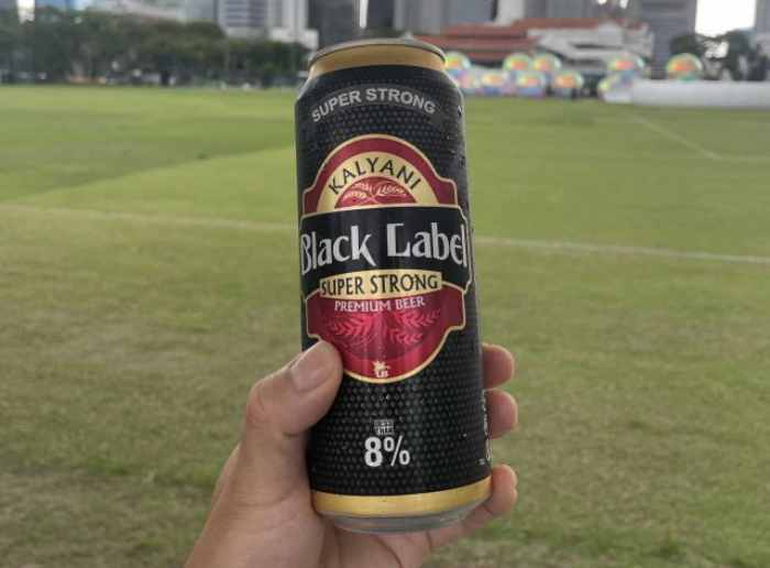 Kalyani Black Label beer