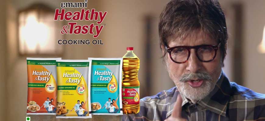 emami healthy tasty refined oil brand in india