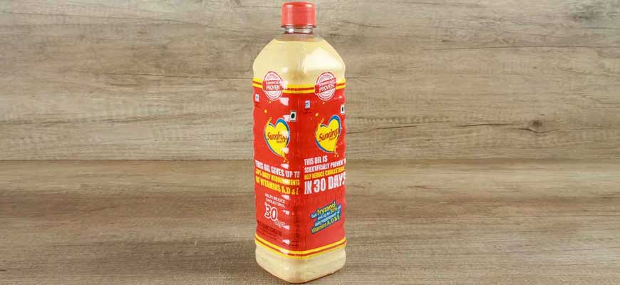sundrop heart refined oil brand in india