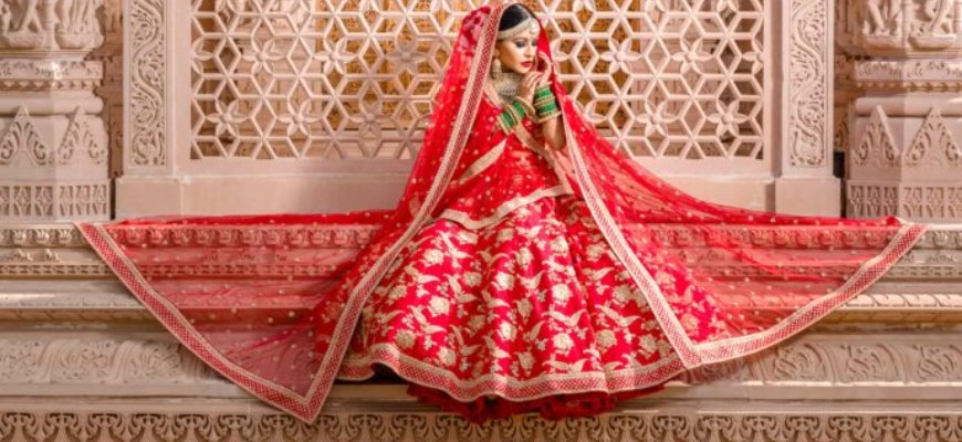 Bridal red Lehenga
