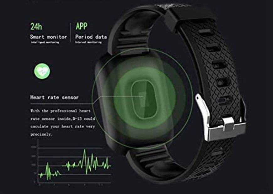 PLATEFORCE Smart Watch ID116 Water Proof Touchscreen Smart Watch