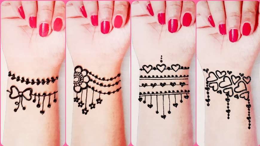 Bracelet Style Mehendi Design