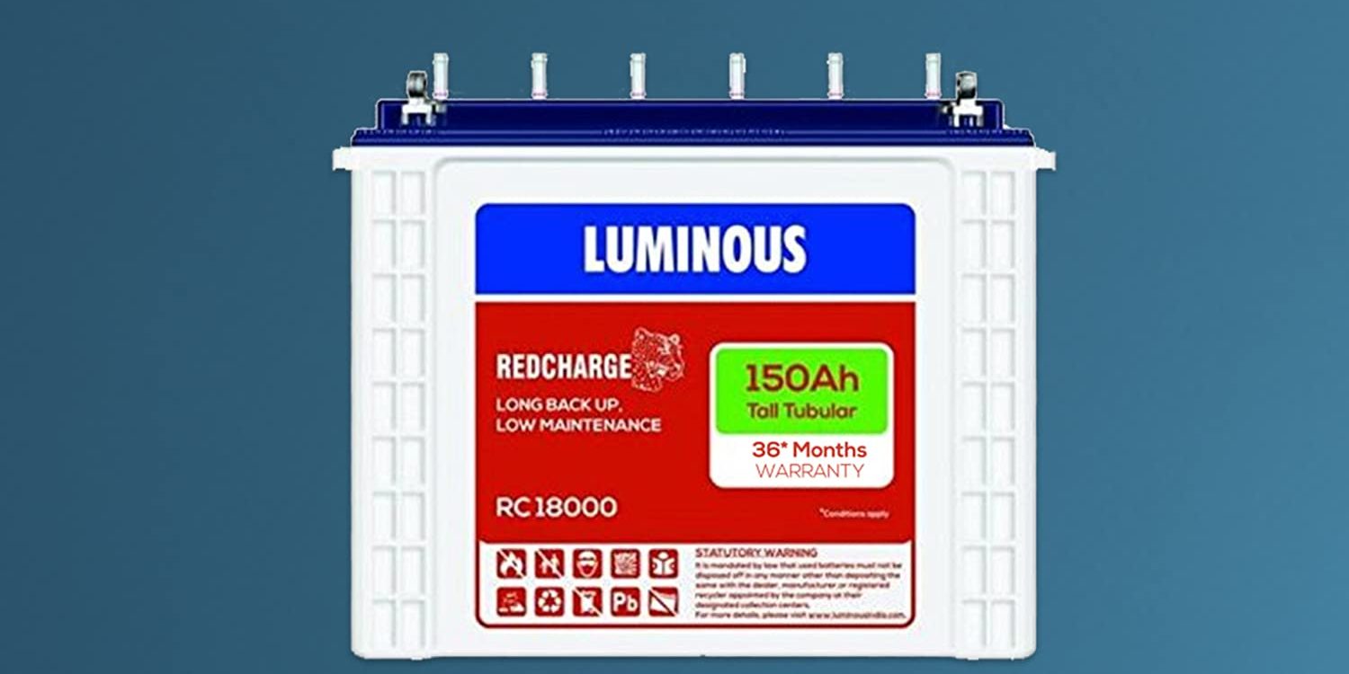 Luminous Red Charge RC 18000 150Ah Battery