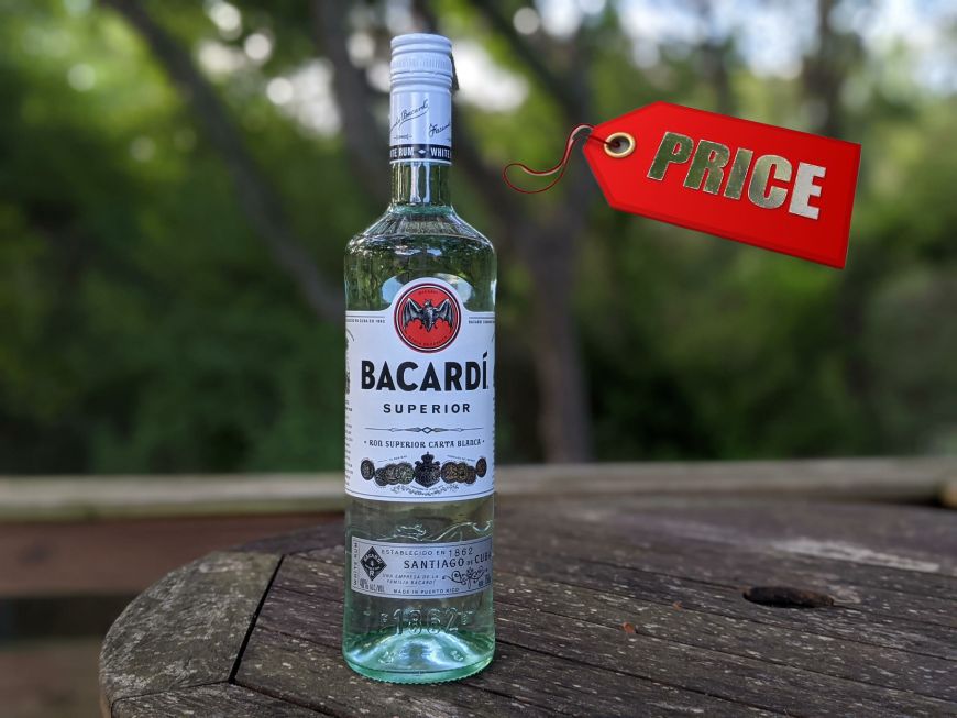 Price of Bacardi White Rum